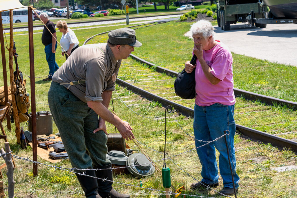 German WWII Reenactors – USS LST 393 Reenactment, June 7th, 2025
